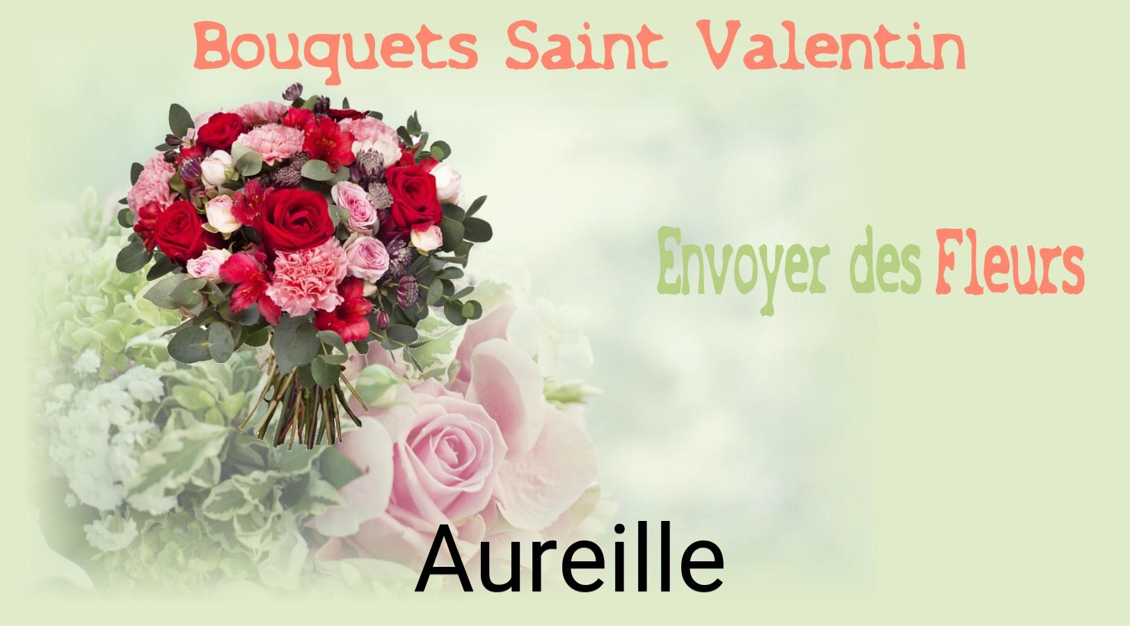 Roses de Saint-Valentin livrées à Aureille