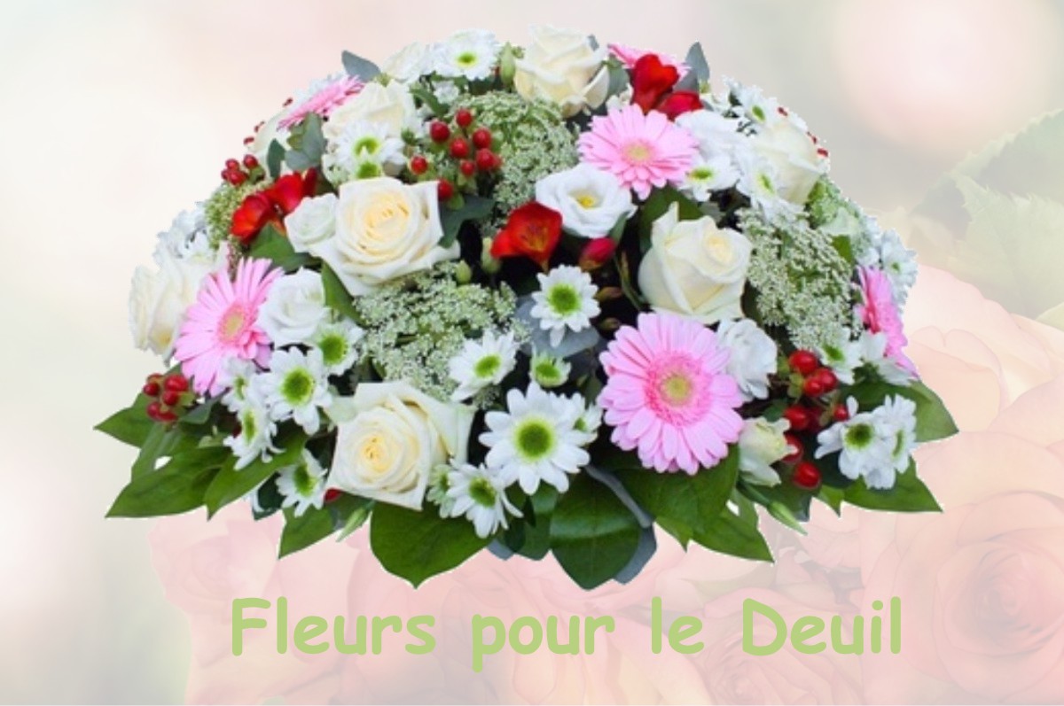 fleurs deuil AUREILLE